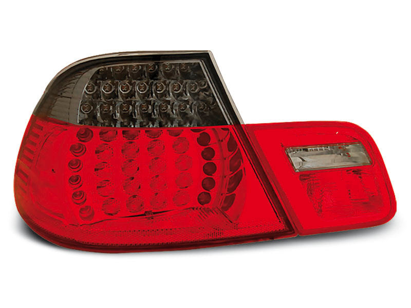 Tuning-Tec LED Rückleuchten für BMW 3er E46 Cabrio 99-03 rot/rauch