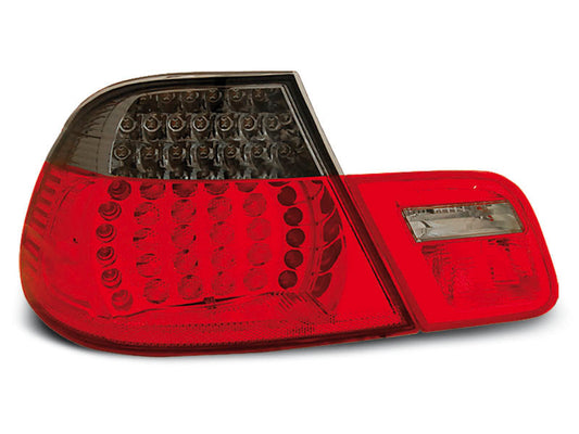 Tuning-Tec LED Rückleuchten für BMW 3er E46 Cabrio 99-03 rot/rauch
