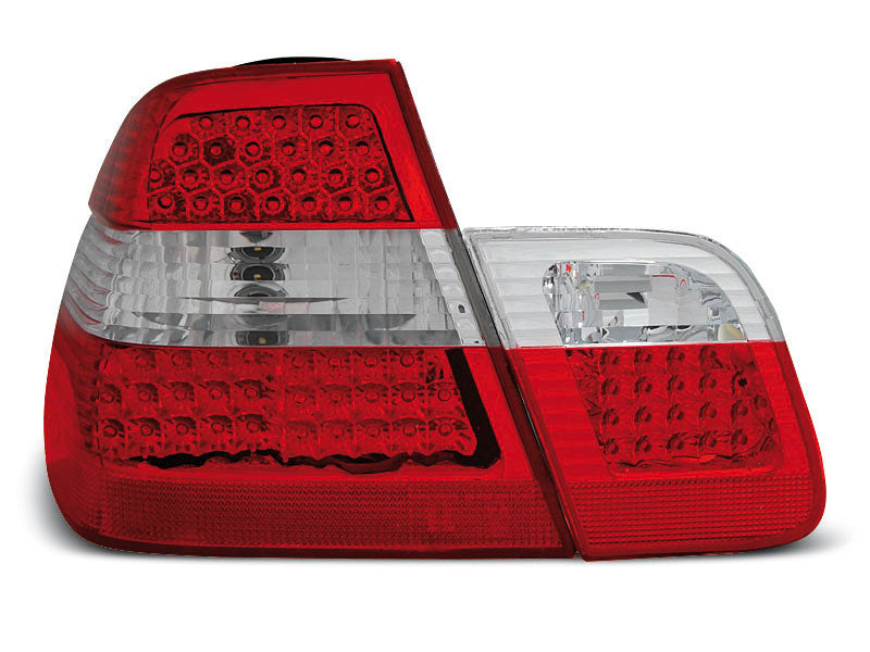 Tuning-Tec LED Rückleuchten für BMW 3er E46 Limousine 98-01 rot/weiß