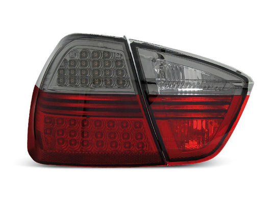 Tuning-Tec LED Lightbar Rückleuchten für BMW 3er E90 05-08 rot/rauch