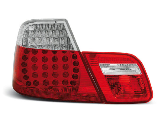 Tuning-Tec LED Rückleuchten für BMW 3er E46 Coupe 99-03 rot/klar
