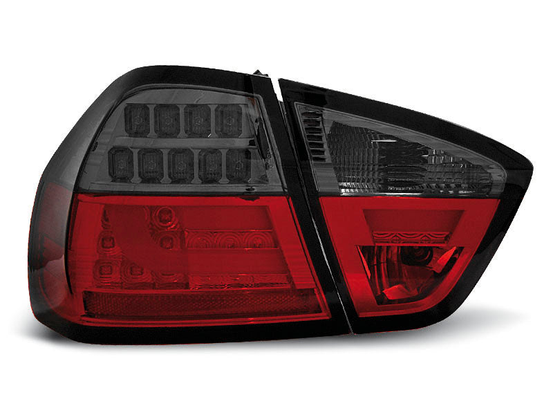 Tuning-Tec LED Lightbar Rückleuchten für BMW 3er E90 05-08 rot/rauch
