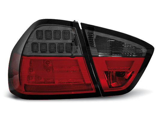 Tuning-Tec LED Lightbar Rückleuchten für BMW 3er E90 05-08 rot/rauch