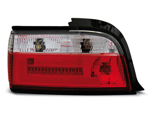 Tuning-Tec LED Rückleuchten für BMW 3er E36 Coupe/Cabrio 90-99 rot/weiß