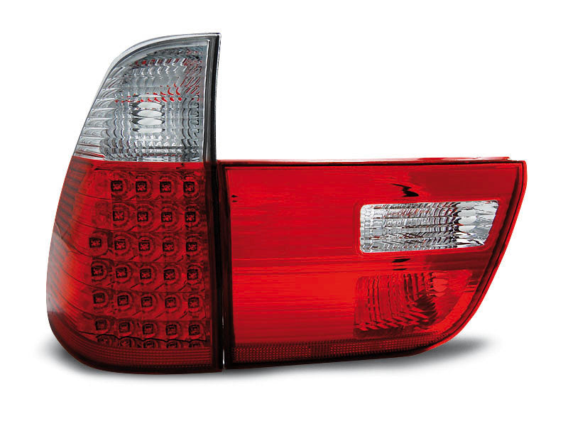 Tuning-Tec LED Rückleuchten für BMW X5 E53 99-06 rot/weiß