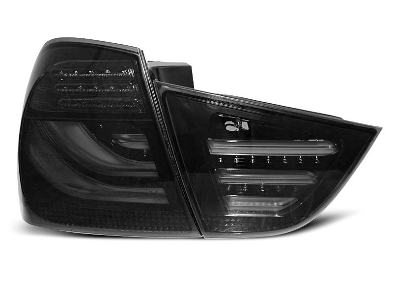 Tuning-Tec LED Lightbar Rückleuchten für BMW 3er E90 LCI Limousine 09-11 schwarz/rauch