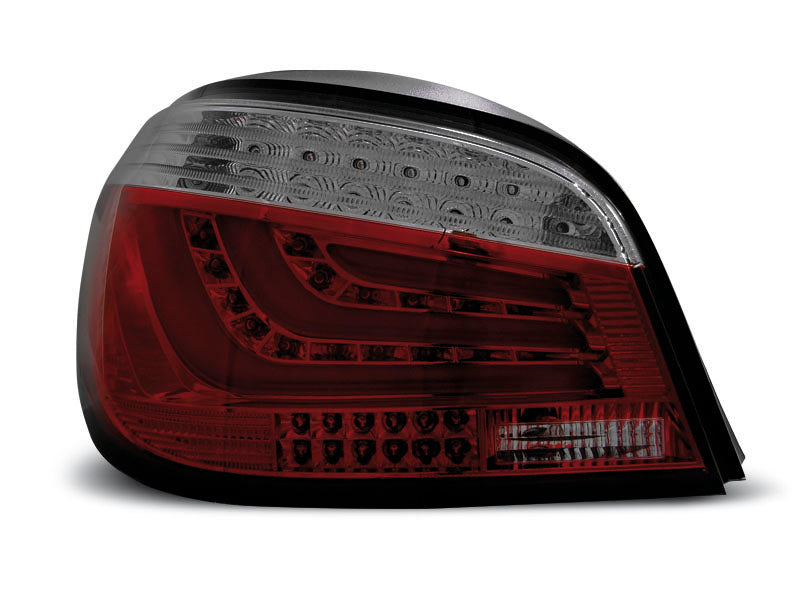 Tuning-Tec LED Lightbar Rückleuchten für BMW 5er E60 LCI Limousine 07-10 rot/rauch