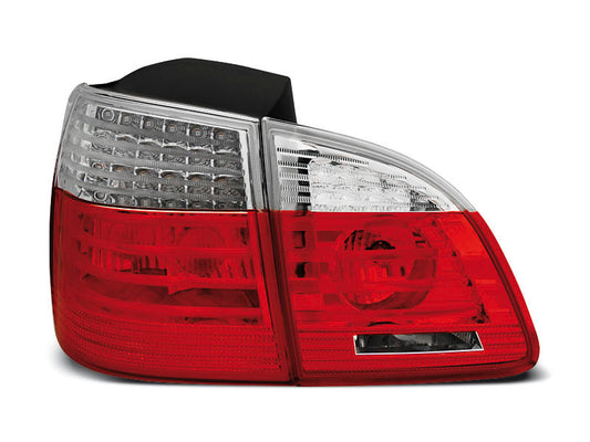 Tuning-Tec LED Rückleuchten für BMW 5er E61 Touring 03-07 rot/klar LCI