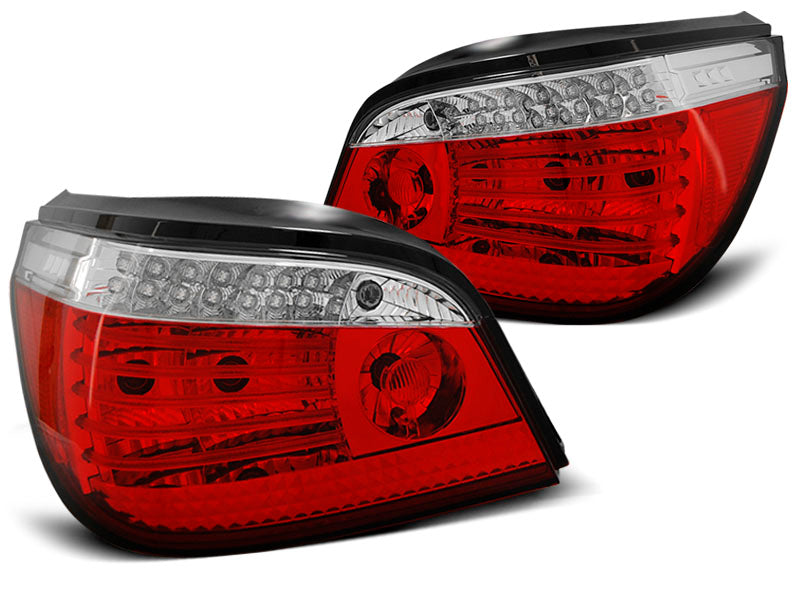 Tuning-Tec LED Rückleuchten für BMW 5er E60 Limousine 03-07 rot/klar mit dynamischem Blinker