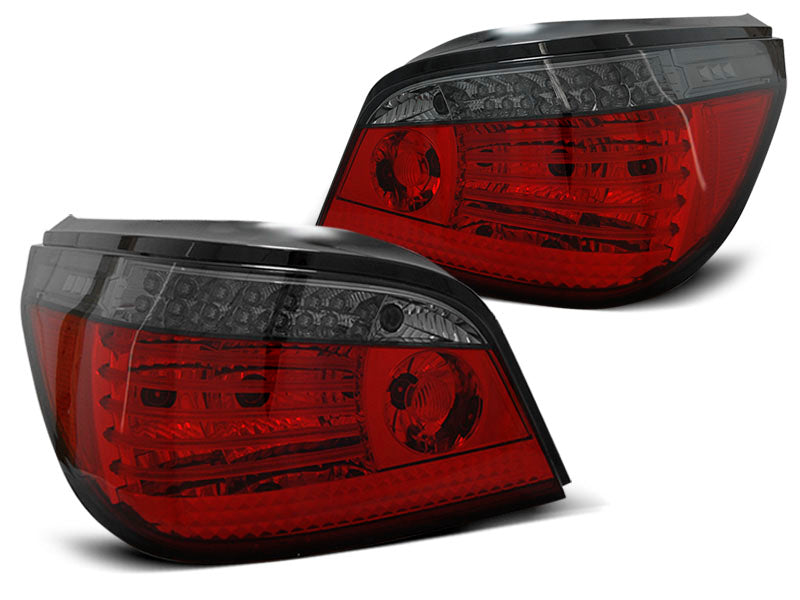 Tuning-Tec LED Rückleuchten für BMW 5er E60 Limousine 03-07 rot/rauch mit dynamischem Blinker