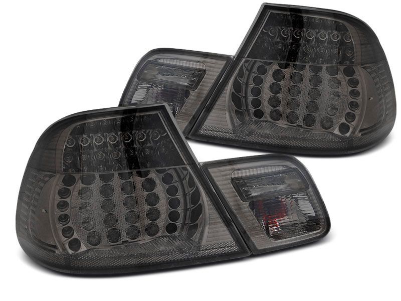 Tuning-Tec LED Rückleuchten für BMW 3er E46 Coupe 99-03 rauch mit dynamischem Blinker