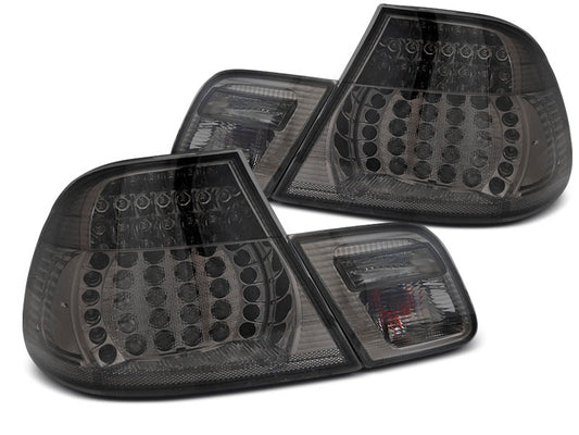 Tuning-Tec LED Rückleuchten für BMW 3er E46 Coupe 99-03 rauch mit dynamischem Blinker