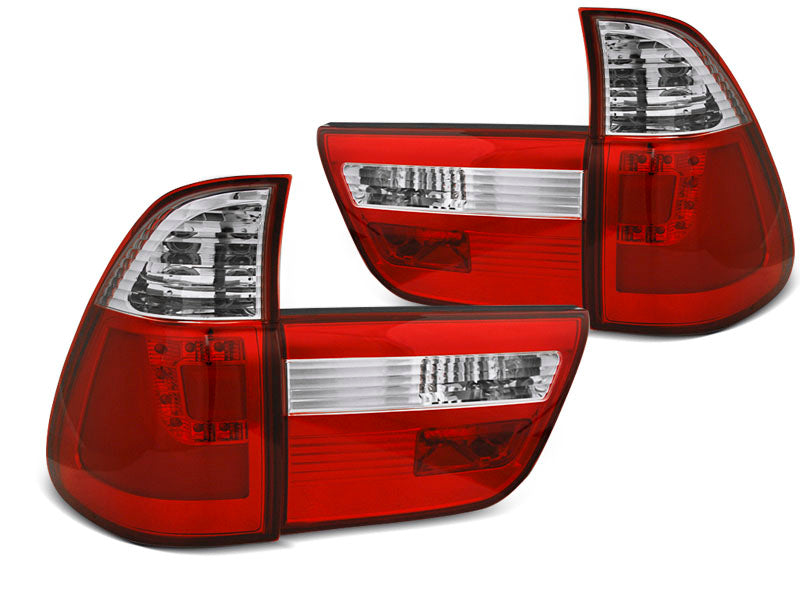 Tuning-Tec LED Rückleuchten für BMW X5 E53 99-03 rot/klar