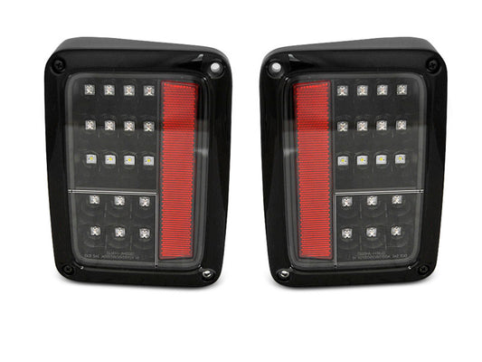 Tuning-Tec LED Rückleuchten für Chrysler Jeep Wrangler JK 07-18 schwarz