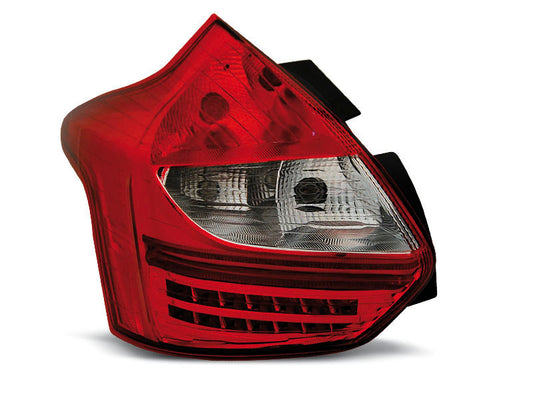 Tuning-Tec LED Lightbar Rückleuchten für Ford Focus MK3 11-14 rot/klar