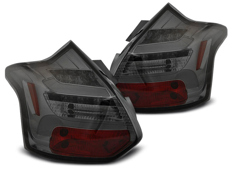Tuning-Tec LED Lightbar Rückleuchten für Ford Focus MK3 11-14 rauch