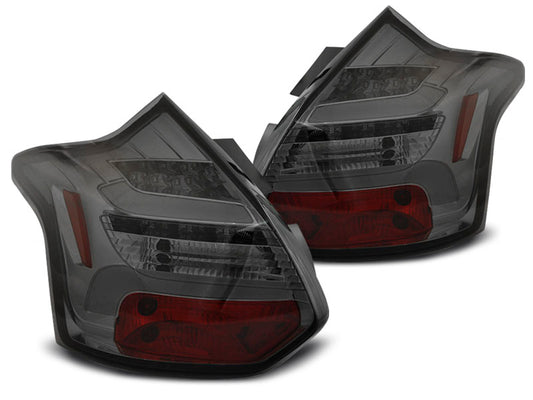 Tuning-Tec LED Lightbar Rückleuchten für Ford Focus MK3 11-14 rauch