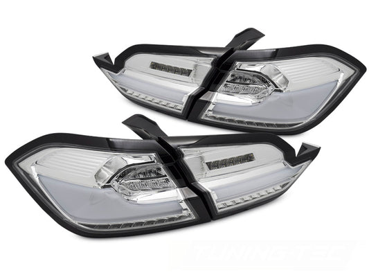 Tuning-Tec Voll LED Rückleuchten chrom für FORD FIESTA MK8 Baujahr 2017-2021