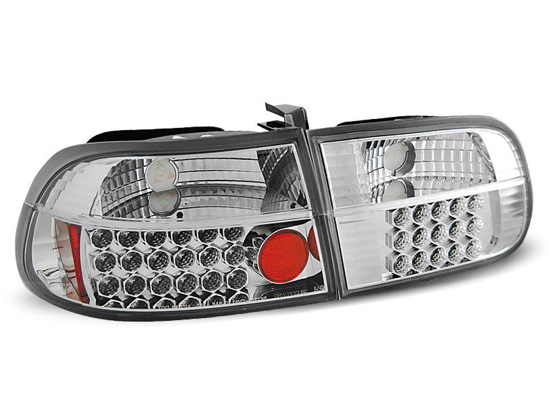 Tuning-Tec LED Rückleuchten für Honda Civic Coupe/Limousine 91-95 chrom