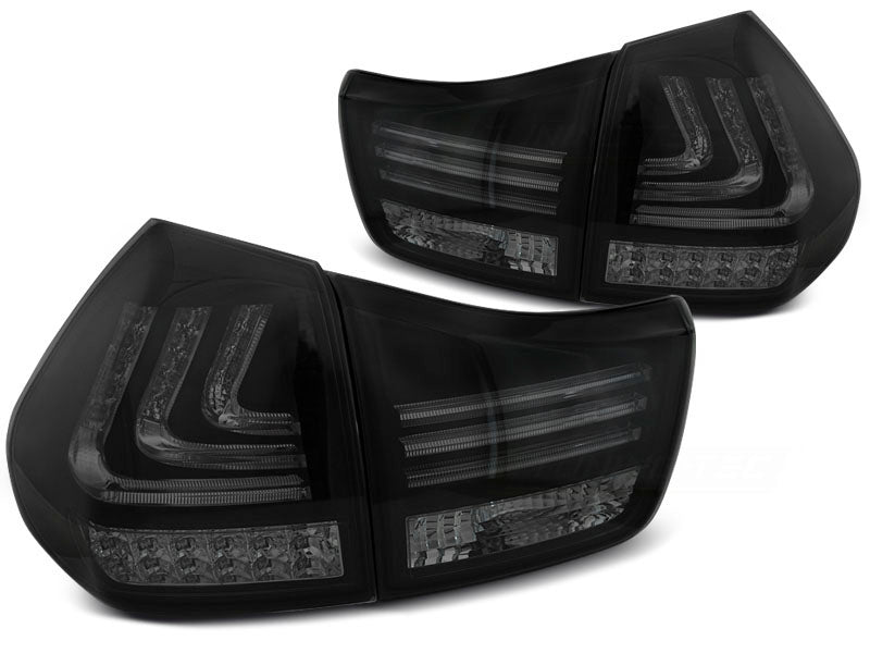 Tuning-Tec LED Lightbar Rückleuchten für Lexus RX 330/350 03-08 schwarz/rauch