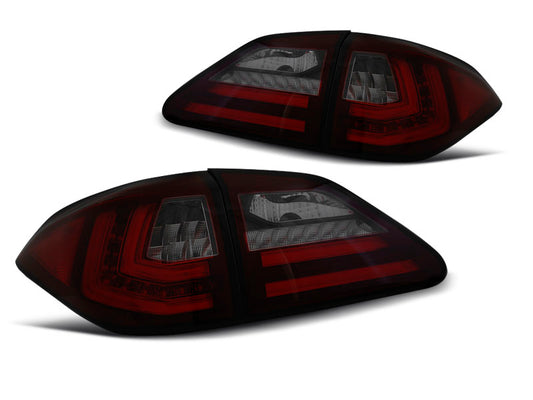Tuning-Tec LED Lightbar Rückleuchten für Lexus RX III 350 09-12 rot/rauch mit dyn. Blinker