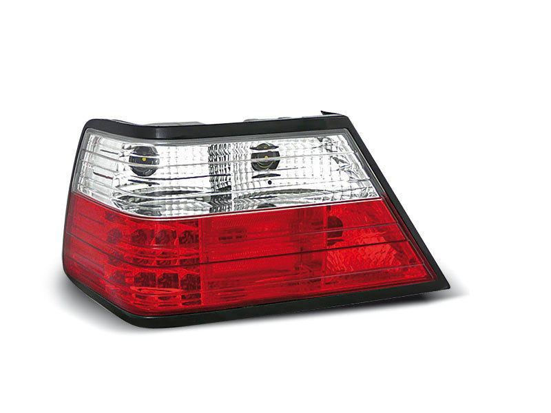 Tuning-Tec LED Rückleuchten für Mercedes Benz E-Klasse W124 Limousine 85-95 rot/weiß mit LED Blinker