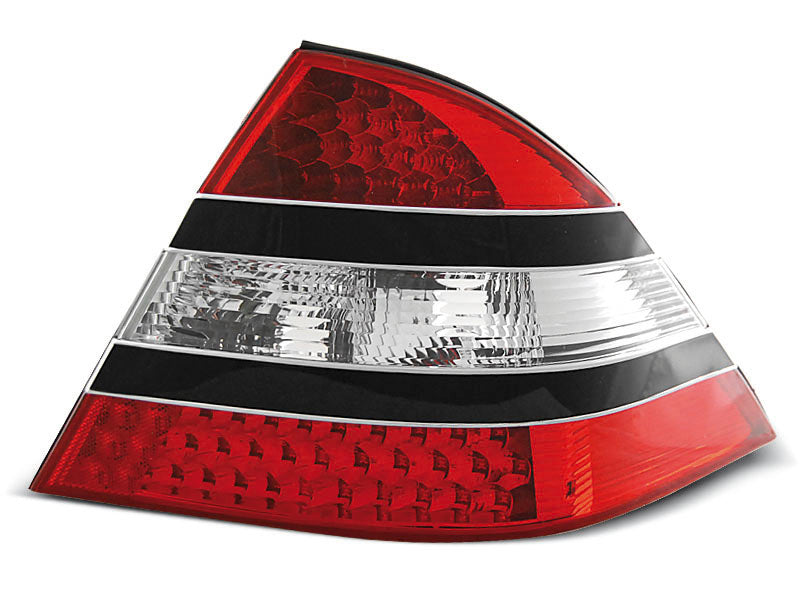 Tuning-Tec LED Rückleuchten für Mercedes Benz S-Klasse W220 98-05 rot/schwarz