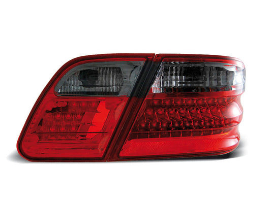 Tuning-Tec LED Rückleuchten für Mercedes Benz E-Klasse W210 Limousine 95-02 rot/rauch