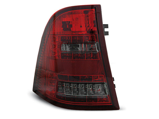Tuning-Tec LED Rückleuchten für Mercedes Benz ML W163 98-05 rot/rauch mit LED Blinker