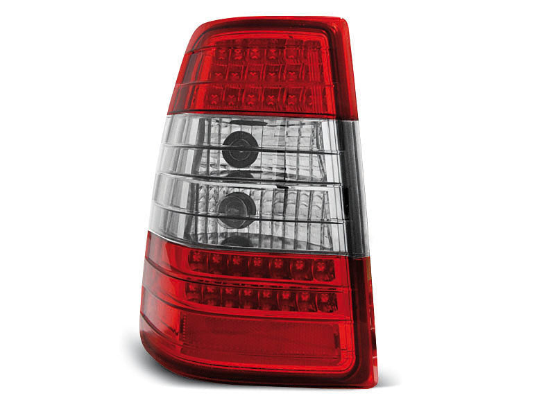 Tuning-Tec LED Rückleuchten für Mercedes Benz E-Klasse W124 T-Modell 85-98 rot/klar
