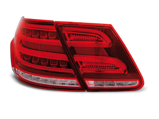 Tuning-Tec Voll LED Rückleuchten für Mercedes Benz E-Klasse W212 Limousine 09-13 rot/klar (für Halogen Blinker)