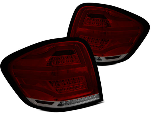 Tuning-Tec Voll LED Rückleuchten für Mercedes Benz ML W164 05-08 rot/rauch