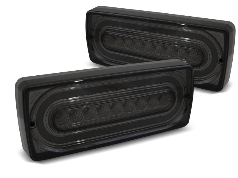 Tuning-Tec LED Rückleuchten für Mercedes Benz G-Klasse W463 90-12 schwarz/rauch mit dyn. Blinker