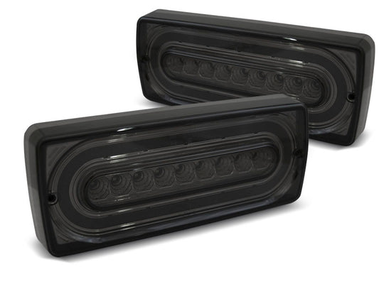 Tuning-Tec LED Rückleuchten für Mercedes Benz G-Klasse W463 90-12 schwarz/rauch mit dyn. Blinker