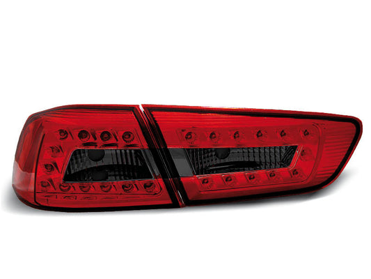 Tuning-Tec LED Rückleuchten für Mitsubishi Lancer 8 Limousine 08-11 rot/rauch