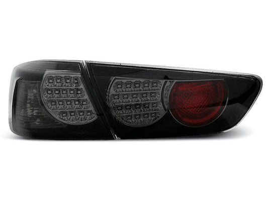 Tuning-Tec LED Rückleuchten für Mitsubishi Lancer 8 Limousine 08-11 rauch