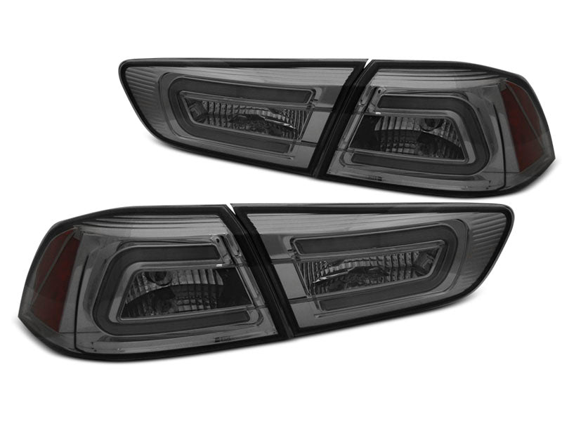 Tuning-Tec LED Rückleuchten für Mitsubishi Lancer 8 Limousine 08-11 rauch