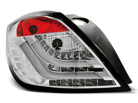 Tuning-Tec LED Lightbar Rückleuchten für Opel Astra H GTC (3-Türer) 04-09 chrom