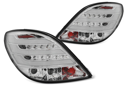 Tuning-Tec LED Lightbar Rückleuchten für Peugeot 207 06-09 chrom
