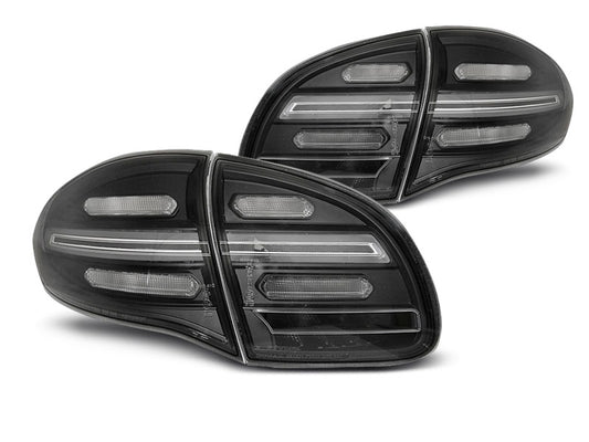 Tuning-Tec Voll LED Rückleuchten für Porsche Cayenne 92A 10-15 schwarz