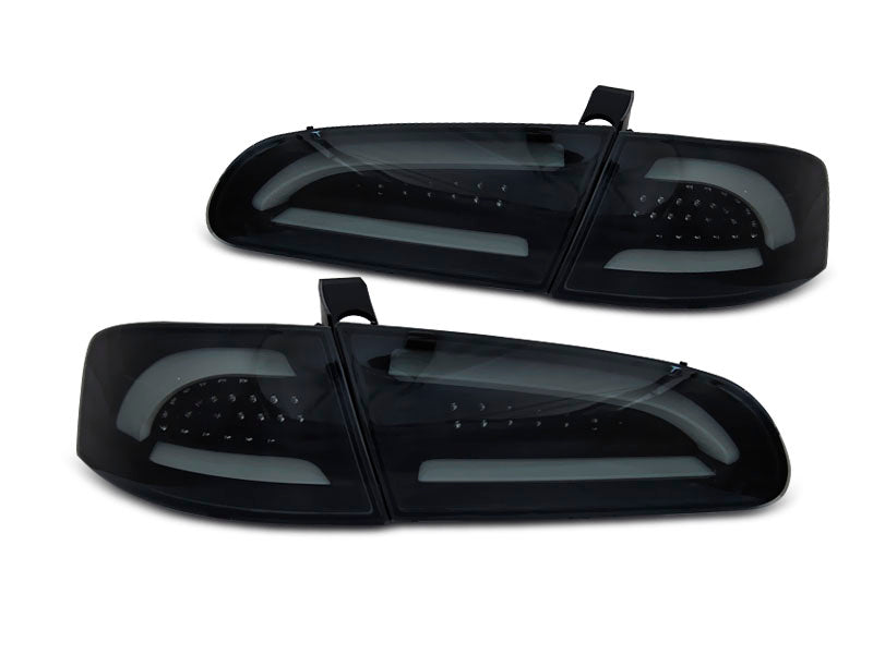 Tuning-Tec Voll LED Lightbar Rückleuchten für Seat Ibiza 6L 02-08 schwarz/rauch