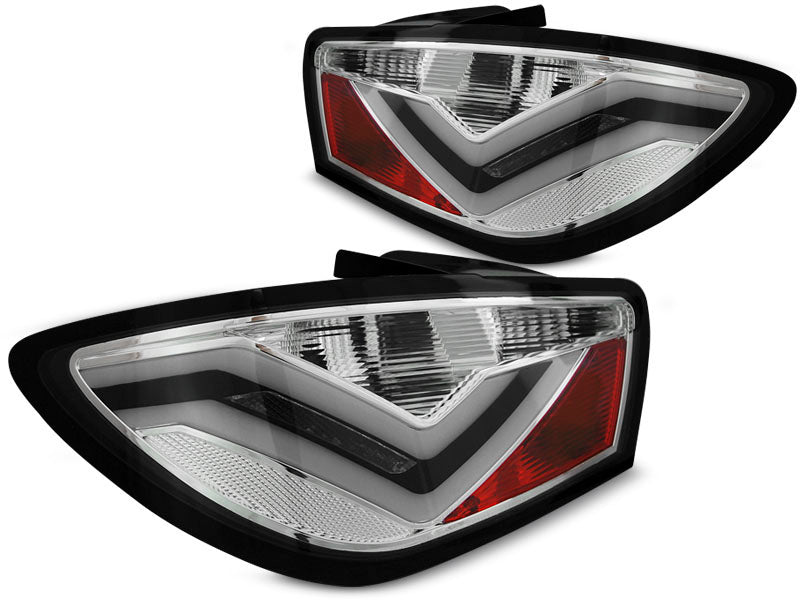 Tuning-Tec LED Lightbar Rückleuchten für Seat Ibiza 6J (3-Türer) 08-12 chrom