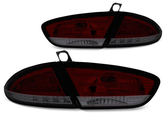 Tuning-Tec LED Rückleuchten für Seat Leon 1P Facelift 09-12 rot/rauch