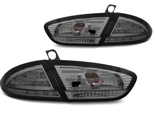 Tuning-Tec LED Rückleuchten für Seat Leon 1P Facelift 09-12 chrom/rauch