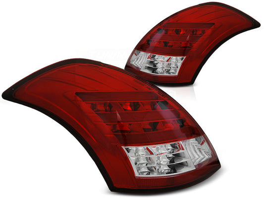 Tuning-Tec LED Lightbar Rückleuchten für Suzuki Swift V 10-17 rot/klar