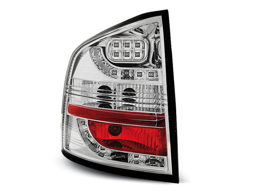 Tuning-Tec LED Rückleuchten für Skoda Octavia 2 (1Z) Combi 04-12 chrom