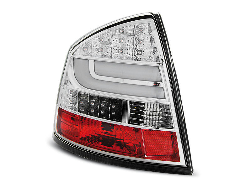 Tuning-Tec LED Lightbar Rückleuchten für Skoda Octavia 2 (1Z) Limousine 04-12 rot/klar