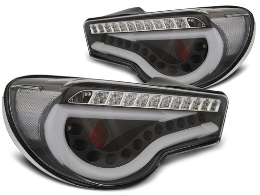 Tuning-Tec LED Lightbar Rückleuchten für Toyota GT86 12-16 schwarz mit dyn. Blinker