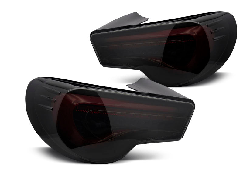 Tuning-Tec LED Lightbar Rückleuchten für Toyota GT86 12-21 schwarz/rauch/rot mit dyn. Blinker