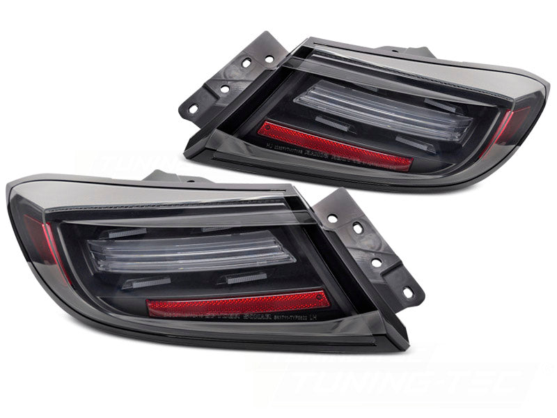 Tuning-Tec LED Lightbar Rückleuchten für Toyota GR86 21+ schwarz/klar mit dyn. Blinker
